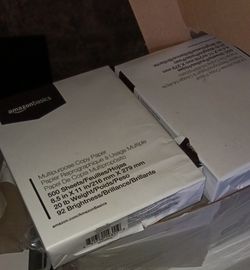 $20 (whole box) Amazon multipurpose paper