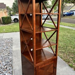 Walnut Wood Bookshelves