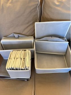 Fabric drawer organizer