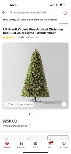 Artificial Christmas Tree