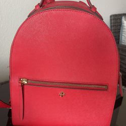 Tory Burch Emerson Leather Backpack