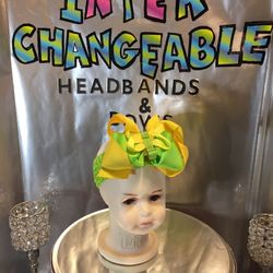 Girls interchangeable headband