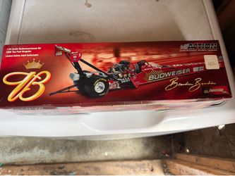 🏁 NHRA Budweiser Top Fuel Dragster – 1:24 Scale (Autograph Edition) 🏁