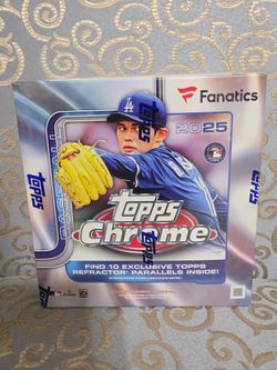 2025 topps chrome fanatics mega box