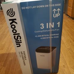 KoolSiln Portable air condition 12,000 BTU Portable Air Conditioner