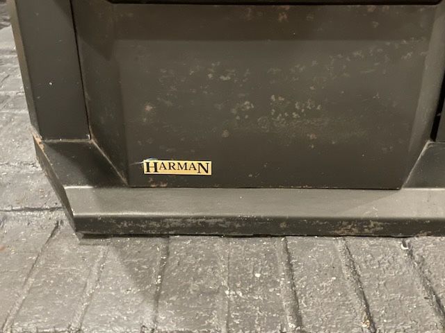 Black Harman Pellet Stove
