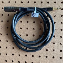 6 Feet Monoprice Balanced Cable XLR male to 1/4” TRS male 
