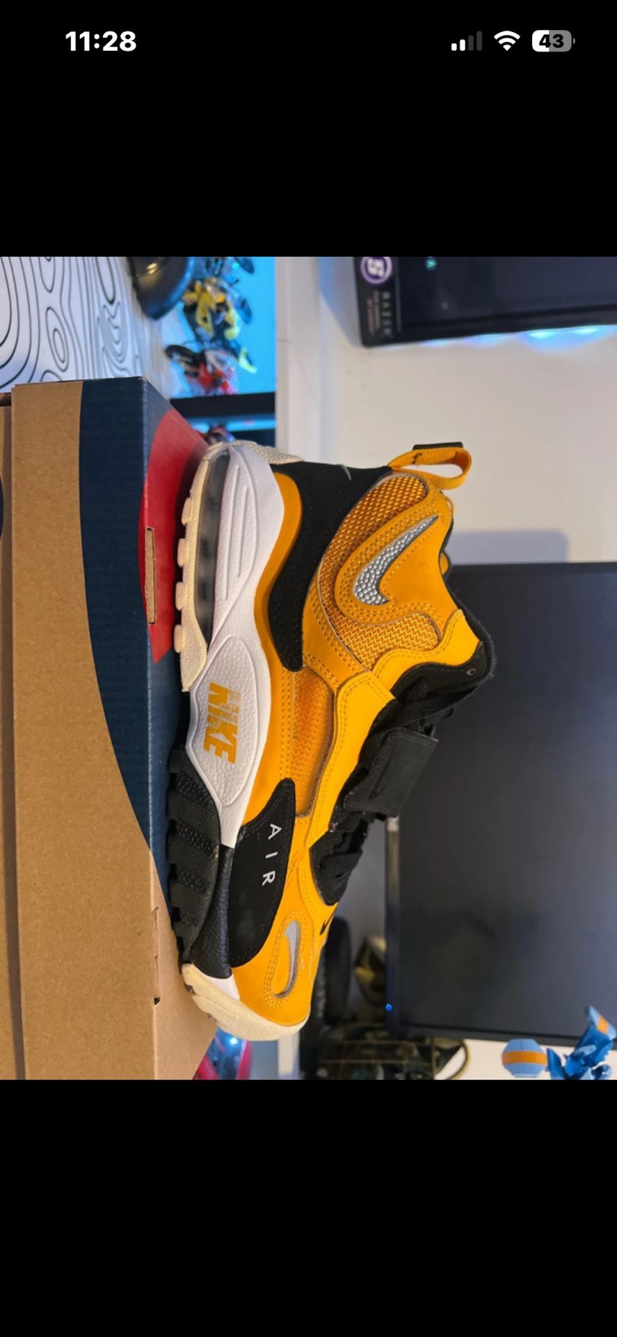NIKE AIR MAX SOEED TURF STEELERS