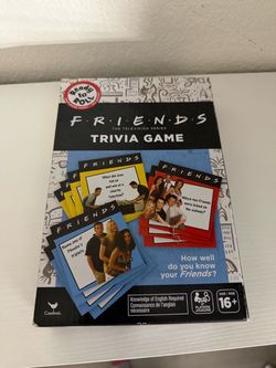 Friends Trivia Card Game