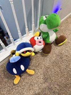 Super mario plush stuffed animals