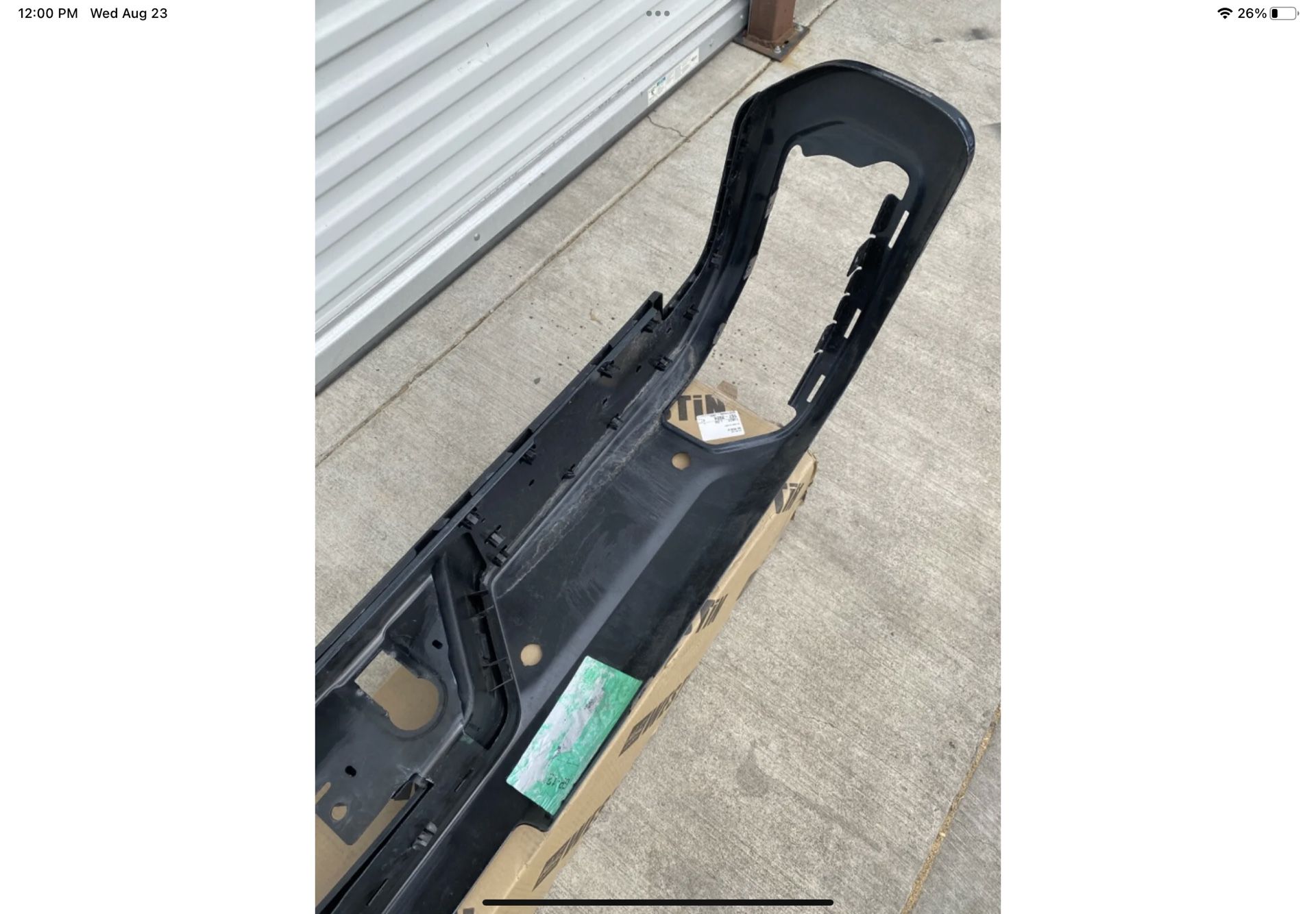 Genuine GM OEM Rear Bumper Spare Tire Key Housing #84304677 For 2019-2020 Silverado & Sierra
