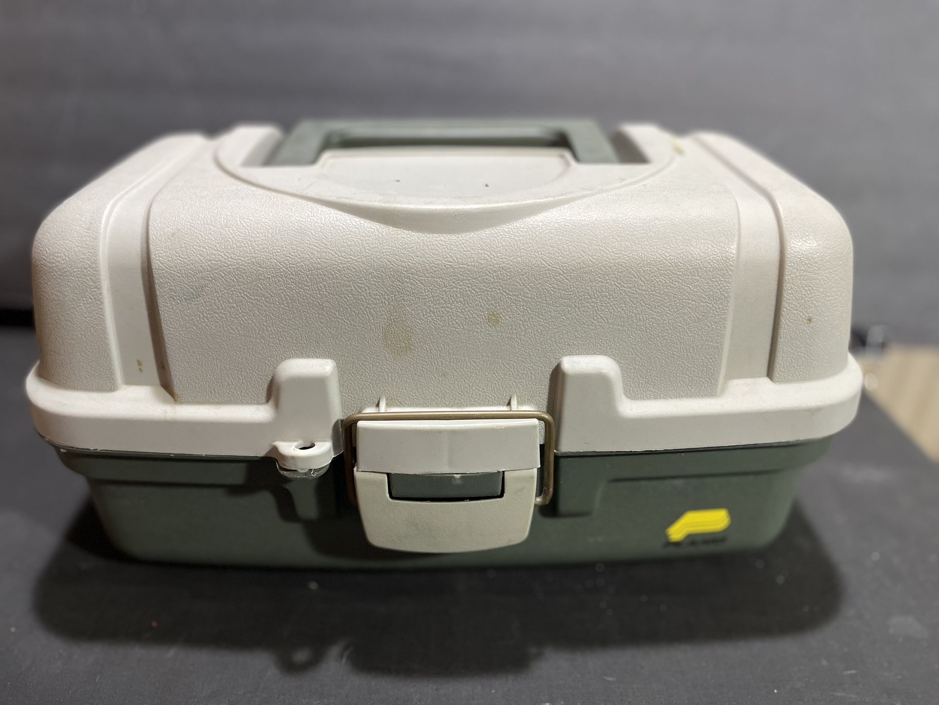 Plano One-Tray Tackle Box Used Great Shape No Cracks 