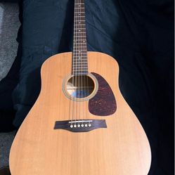 Guitar, Acoustic, Seagull S6 By Godin. Like New. In A Very Plush Soft Backpack Style Case. 