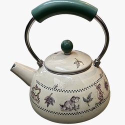 Walt Disney World At Home Collection Winnie The Pooh Tea Pot Kettle Enamel