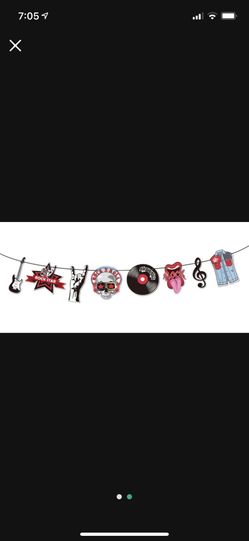 Rock N’ Roll Banner