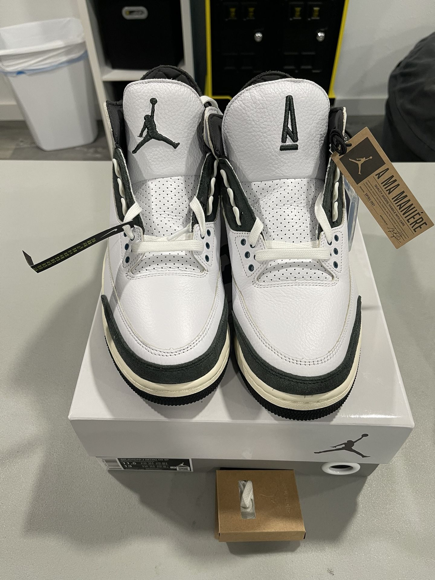A Ma Maniére x Air Jordan 3 Retro OG SP For The Love - Size 11.5
