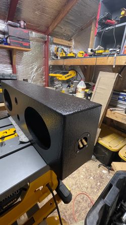 Cajón para bocinas 6x9 y twitters de 3/4