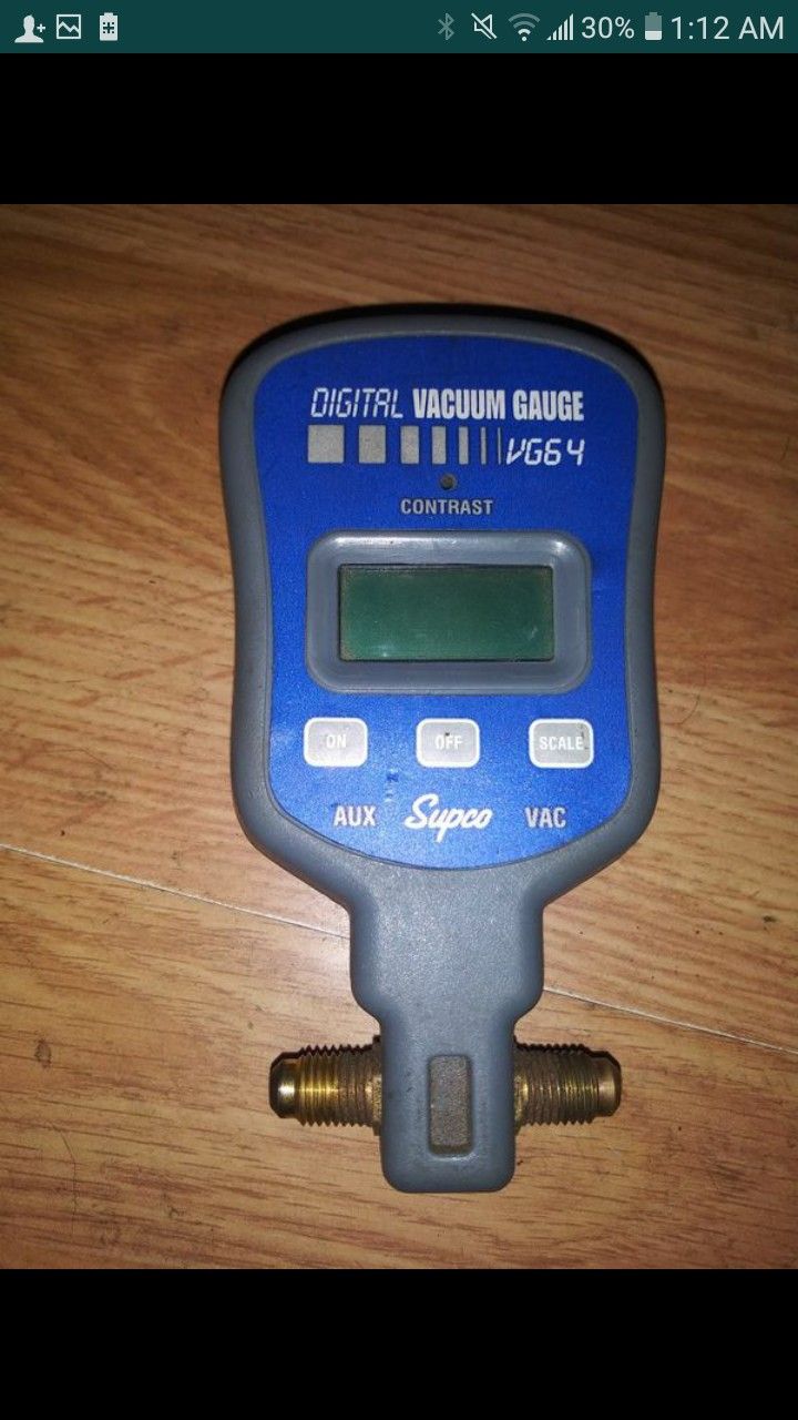 Supco Digital Vacuum Gauge VG64 for Sale in Citrus Heights, CA OfferUp