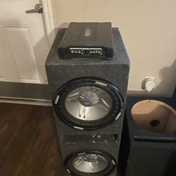 12’ Subwoofer And amp 300$