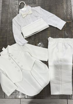 Suit /boys Set /party/Baptism/bautizo Fit 12/2t -Sale $15