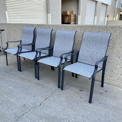 Outdoor Patio Dining Chair Set Of 4
