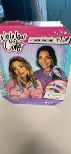 We care so scrunchie Tie -Dye