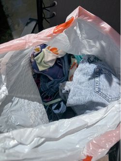 Garage sale clothes