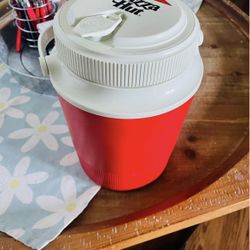 Vintage Half Gallon Pizza Hut Cooler 