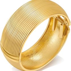 Chunky Gold Cuff Bracelets