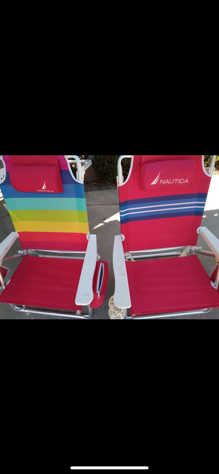 Nautica Beach Chair $20 Each ‘beach Umbrella Nautica $20