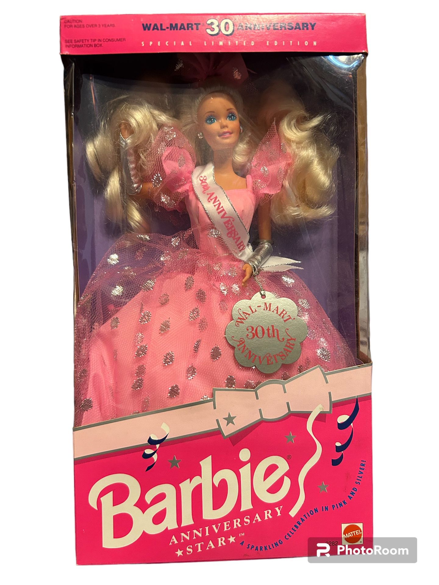Barbie 1992 Walmart 30th Anniversary Barbie NRFB