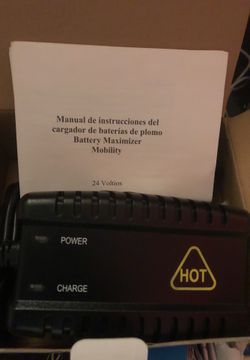 24 volt mobility battery charger