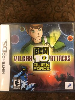 Nintendo DS Ben 10 alien force Vilgax attacks