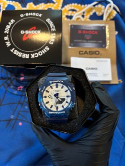 CASIO GSHOCK BLUE