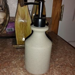 Soap Dispenser! Ceramic! Brand New!