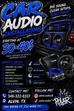 CAR AUDIO INSTALLATION