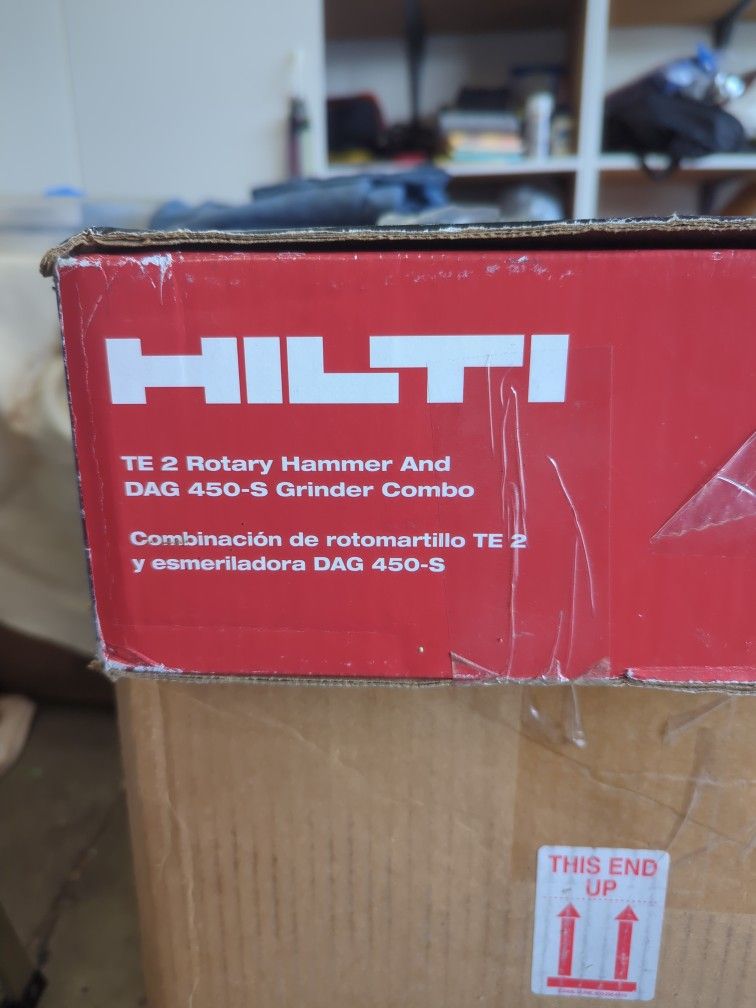 Hilti Roto-Hammer Angle Grinder Combo