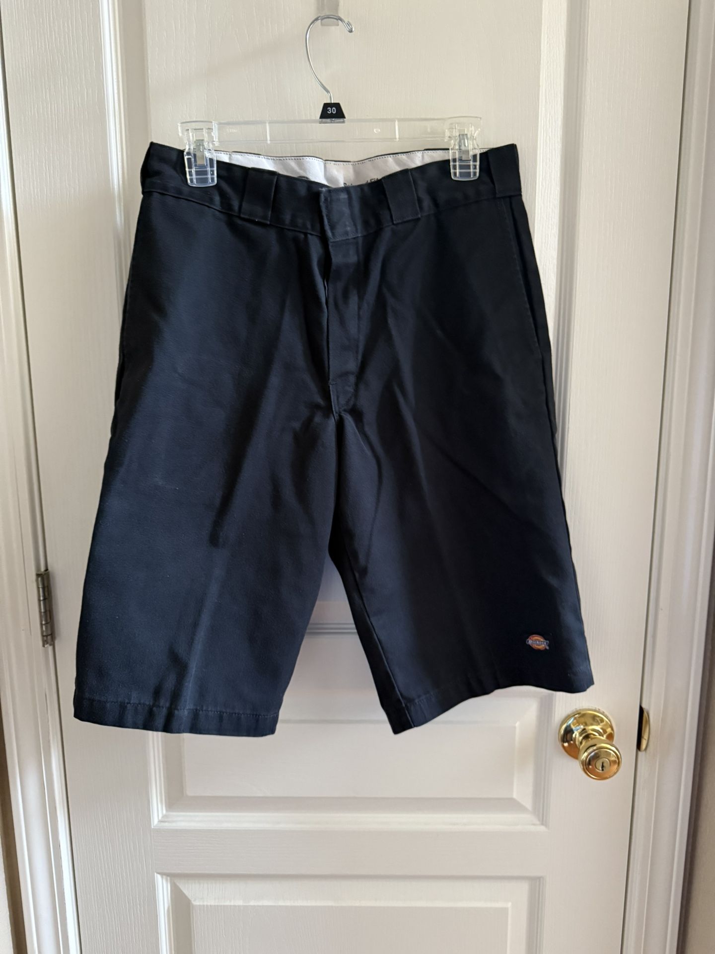 Men’s Dickies Black Relaxed Fit Work Shorts - Size 32