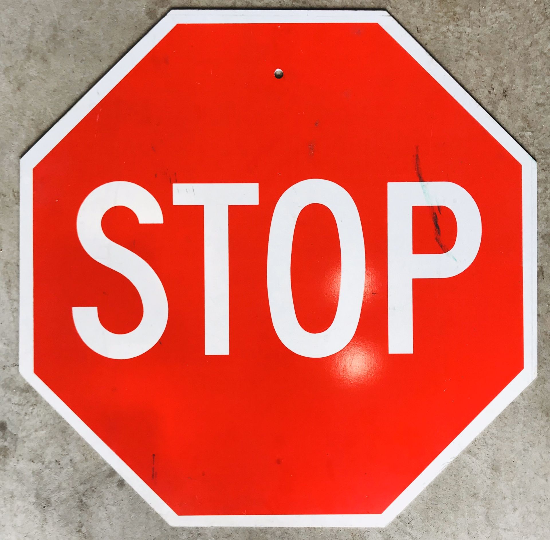 Vintage Stop Sign