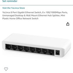 Amazon Brand (YuLinca) Gigabit Switch 8 Port