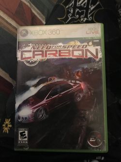 Need for speed carbon Xbox 360
