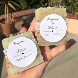 Organic Soap Favors