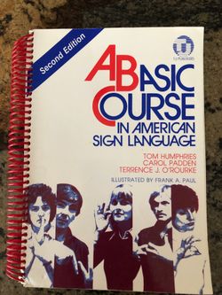 American Sign Language book