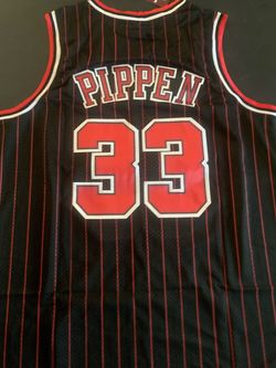 Chicago Bulls Pinstripe Jerseys. New
