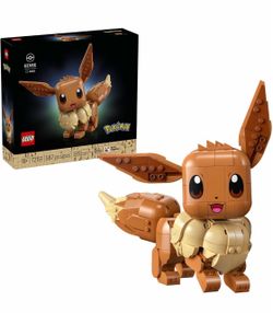 LEGO Pokémon Eevee Building Set – 587 Pieces, Brand New