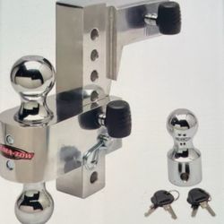 2 1/2  Aluminum 8inch Drop.