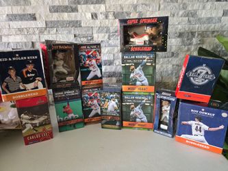 Astros/baseball bobbleheads