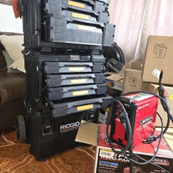 Ridgid Packout   Set Of 2 Piece $160 & Lincoln  Welder $245