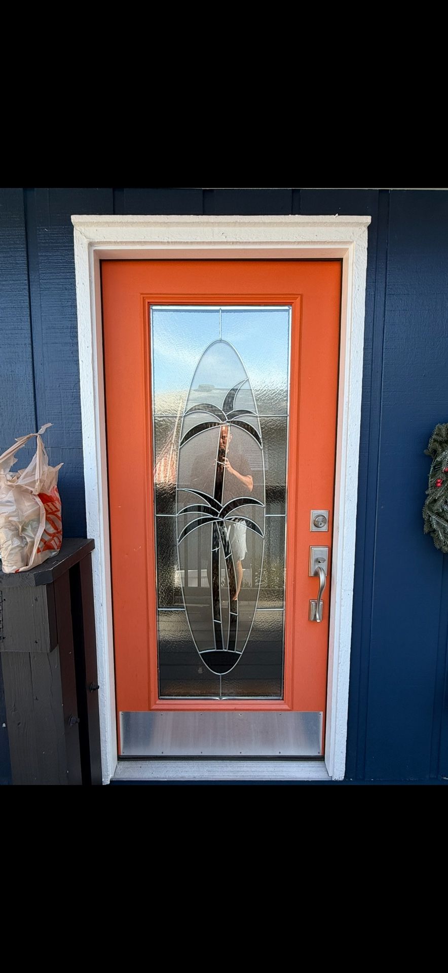 Beautiful Custom made Front Door 36 Wide By 79
