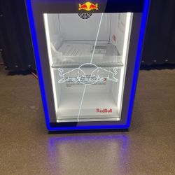 Red Bull Mini Refrigerator New Man Cave  